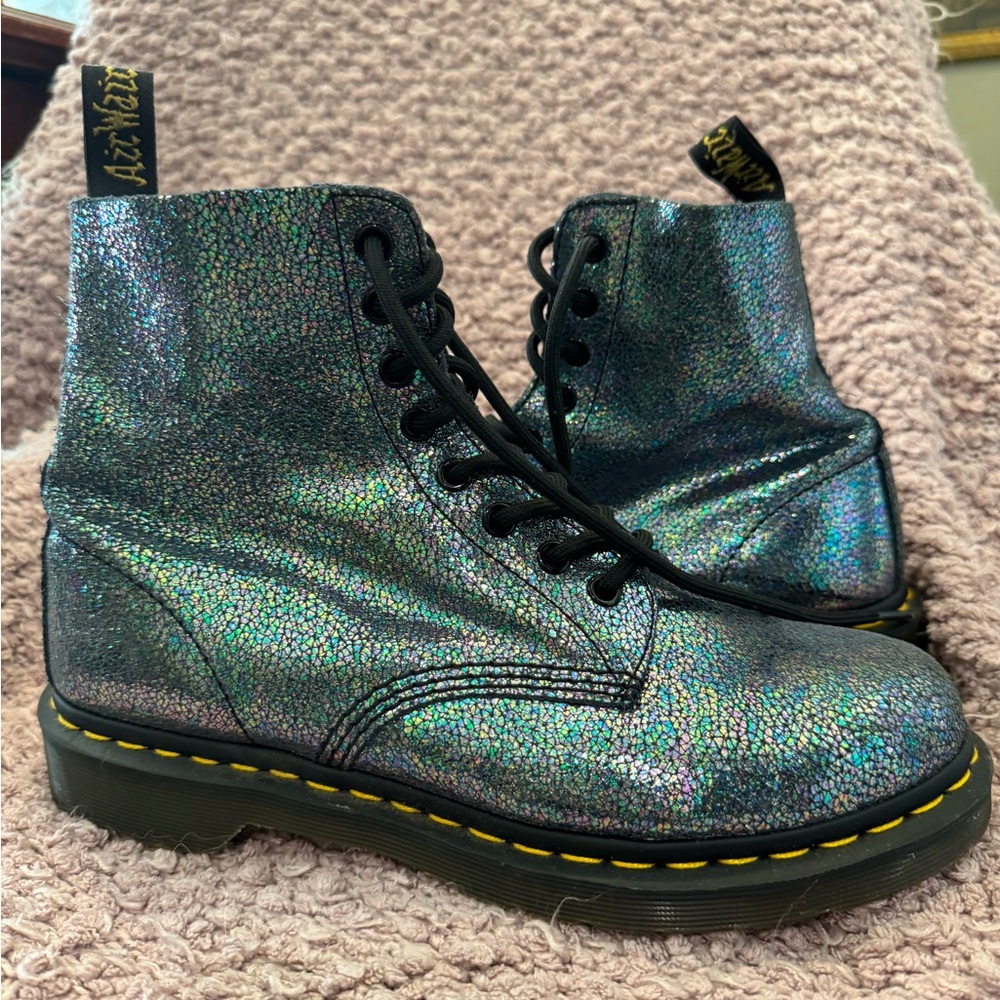DR. MARTENS | GLITTER BOOTS | 9
